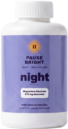NIGHT: magnesium glycinate